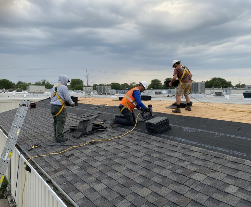 Roof Shingles Replacement detail
