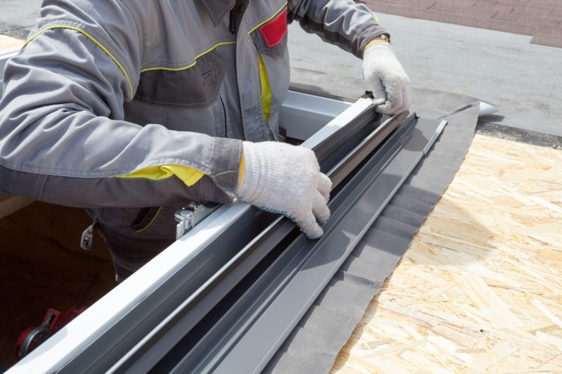 Inspecting roofing materials